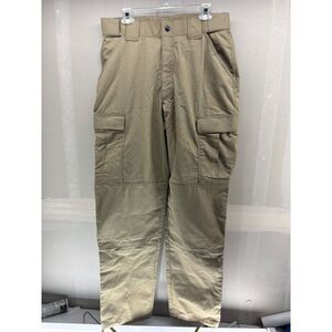 5.11 Tactical Pants Mens Khaki Cargo TDU RipStop Work Pants Gorpcore Large Long